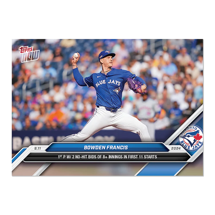 Bowden Francis - 2024 MLB TOPPS NOW® Card 682