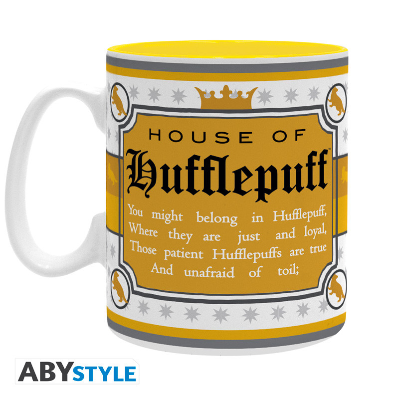 HARRY POTTER Mug Hufflepuff House Big size