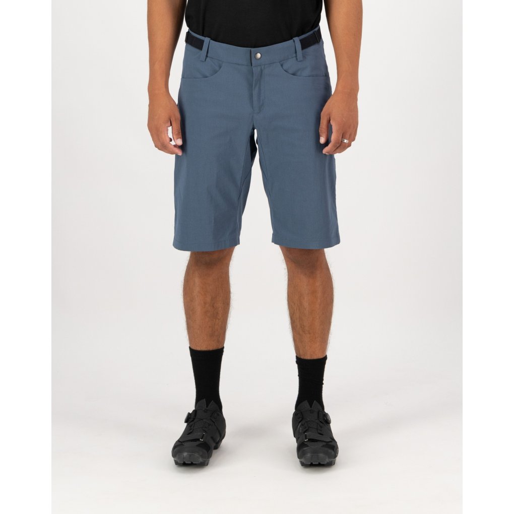 Mons Royale Diversion Merino Trail Shorts Men - abyss