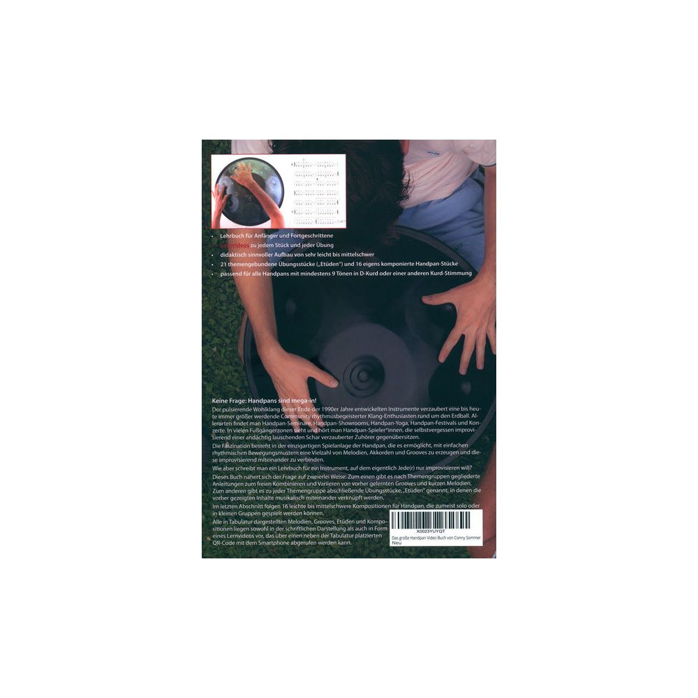 Conny Sommer Das große Handpan Video Buch – Thomann Ireland
