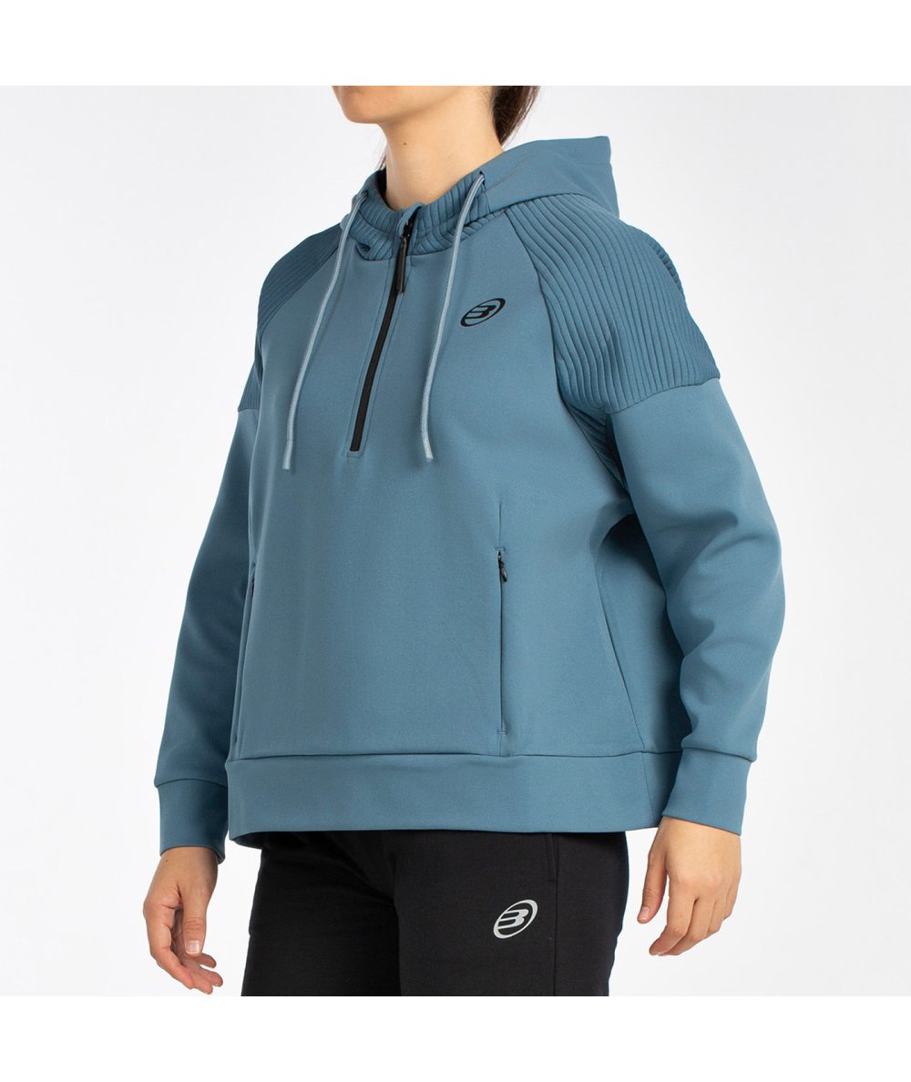 BULLPADEL BATEO GREENISH BLUE SWEATSHIRT