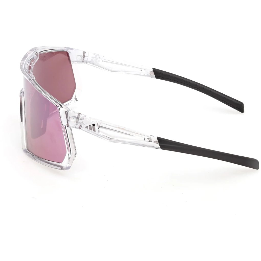 adidas Kentro SP0123 Glasses - Crystal / Contrast Mirror Violet