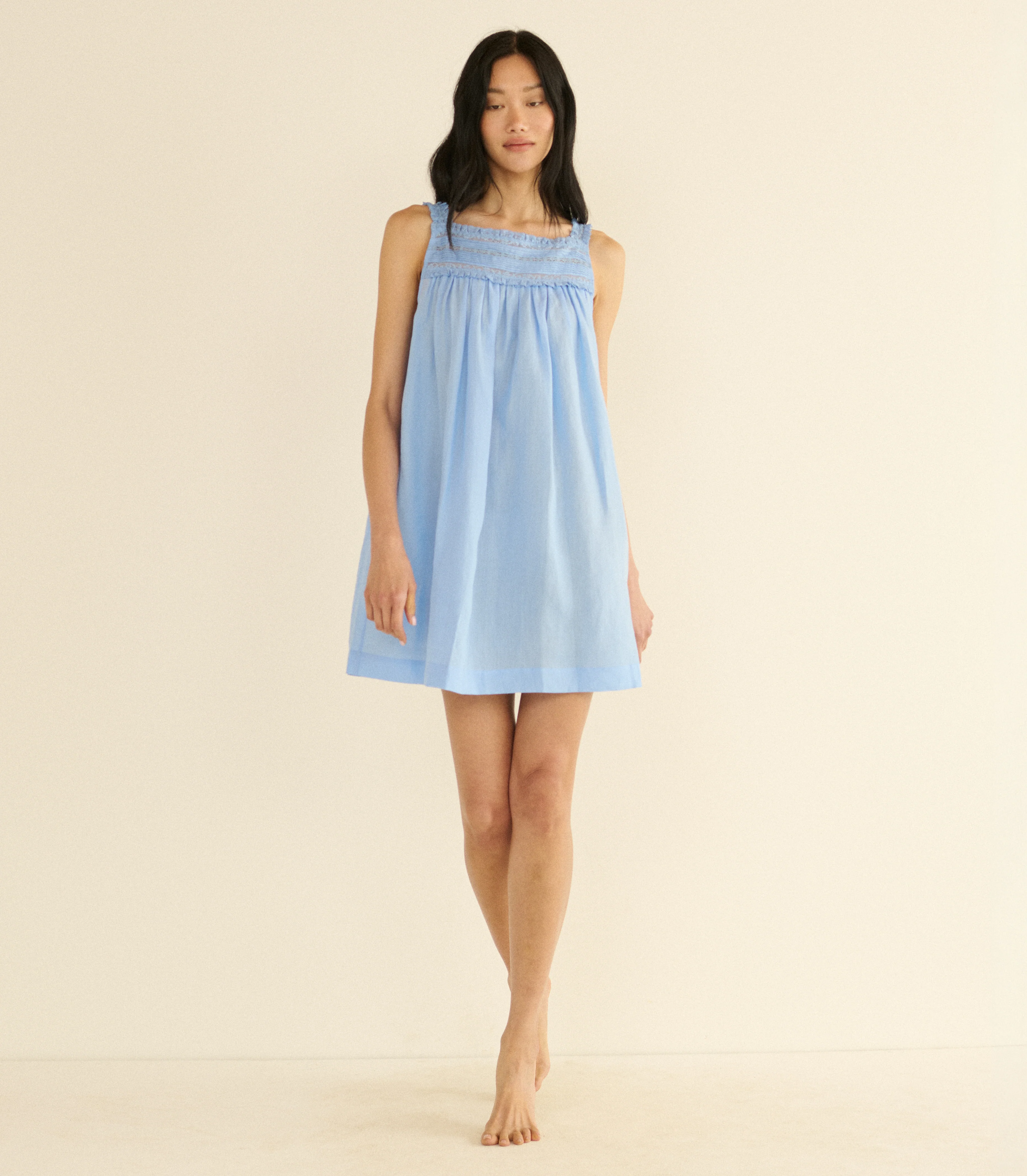 Bea Mini Dress - Bluejay