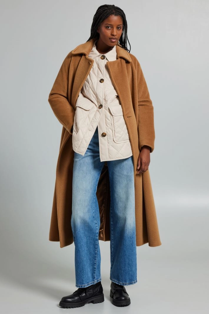 Shirt-style jacket - IVORY