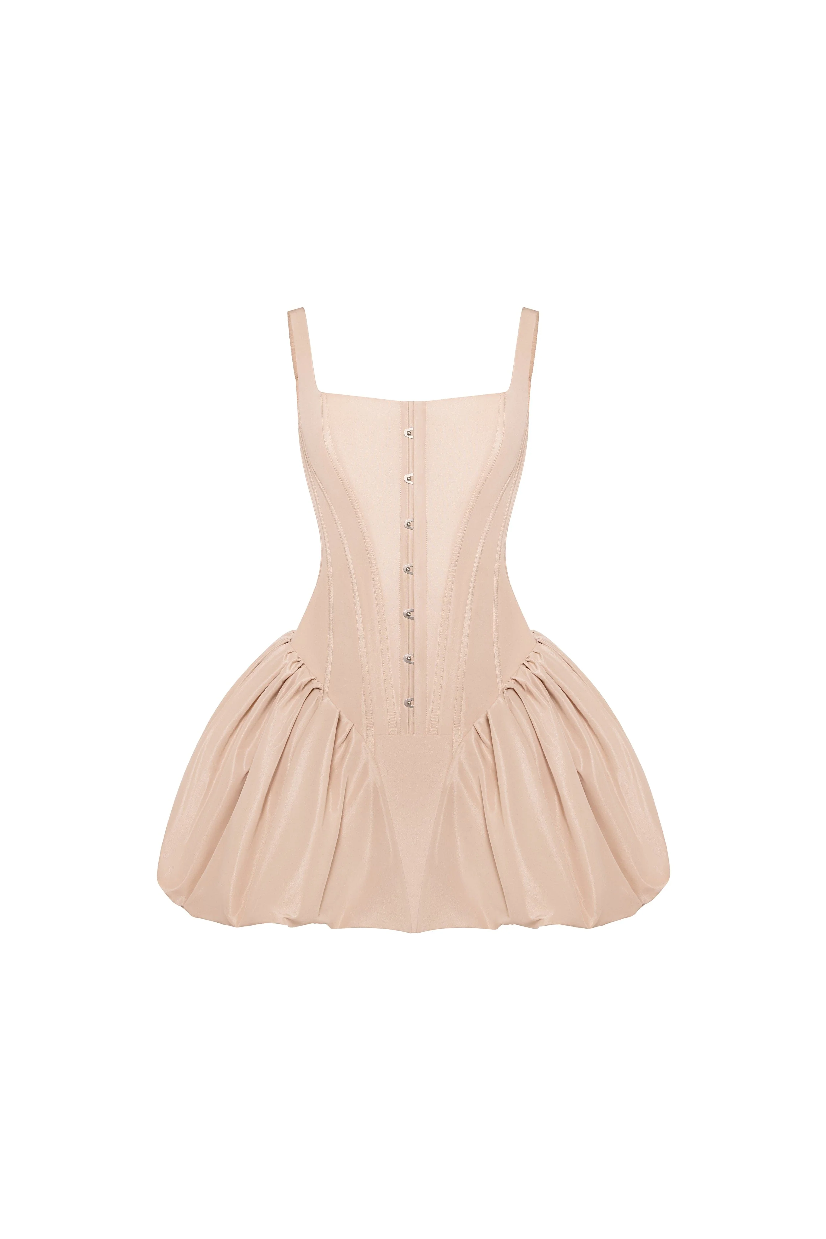 Cappuccino corset mini dress