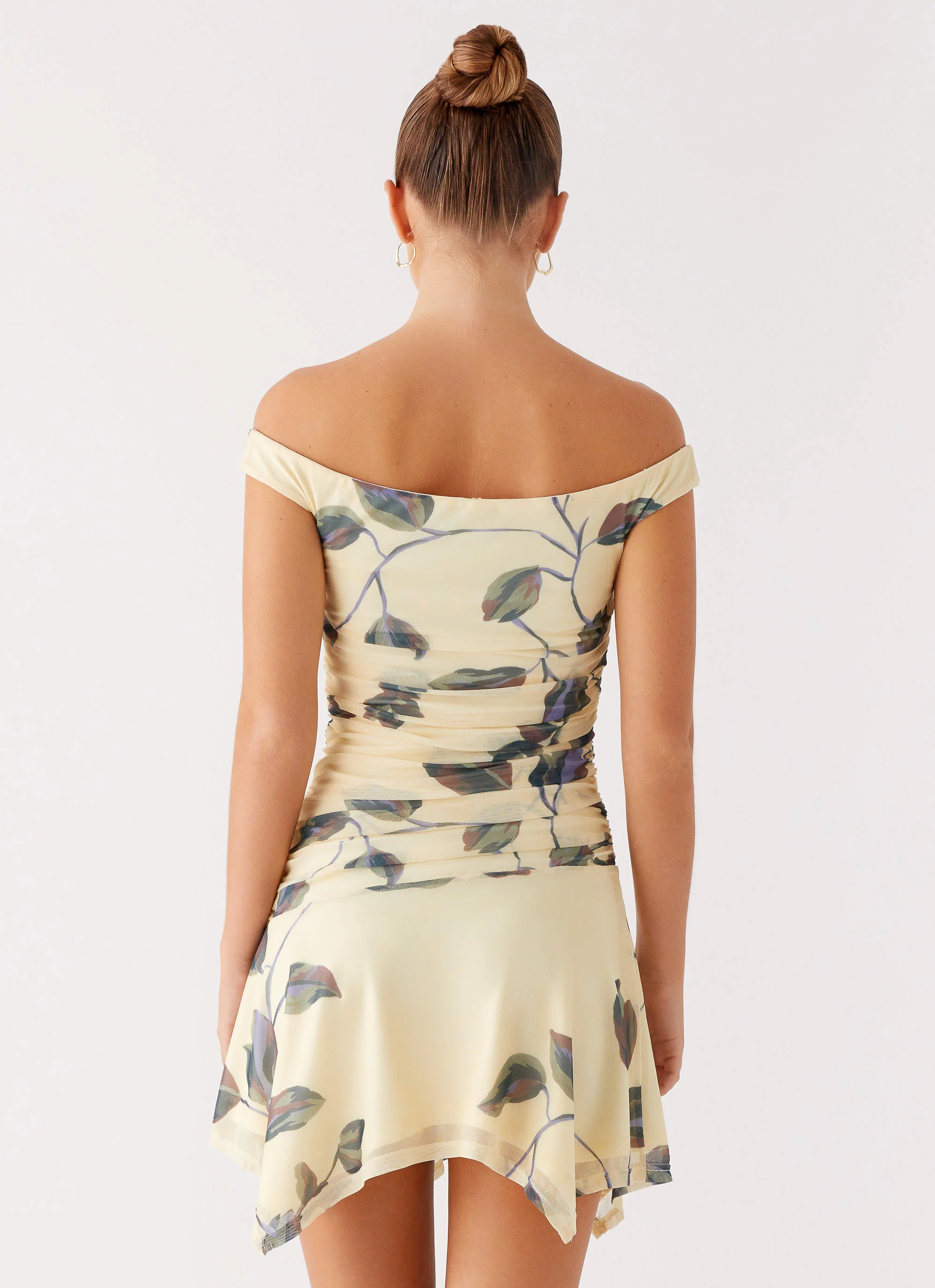 Josette Mini Dress - Buttercream Bliss