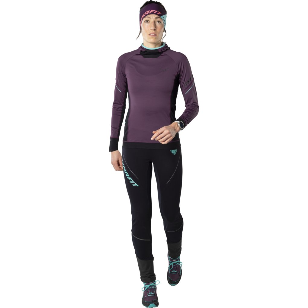 Dynafit Alpine Warm Pants Women - Black Out Marine Blue