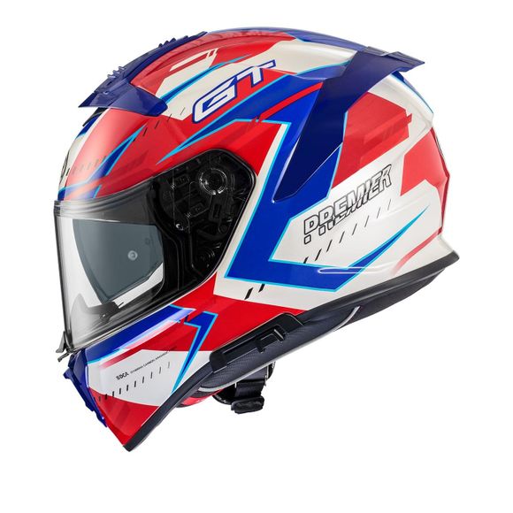 Casque intégral Premier DEVIL EV13 - Bleu / BlancRef : PE0413