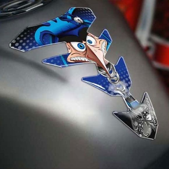 Protège réservoir Puig JOKER Universel - BleuRef : PUI0101