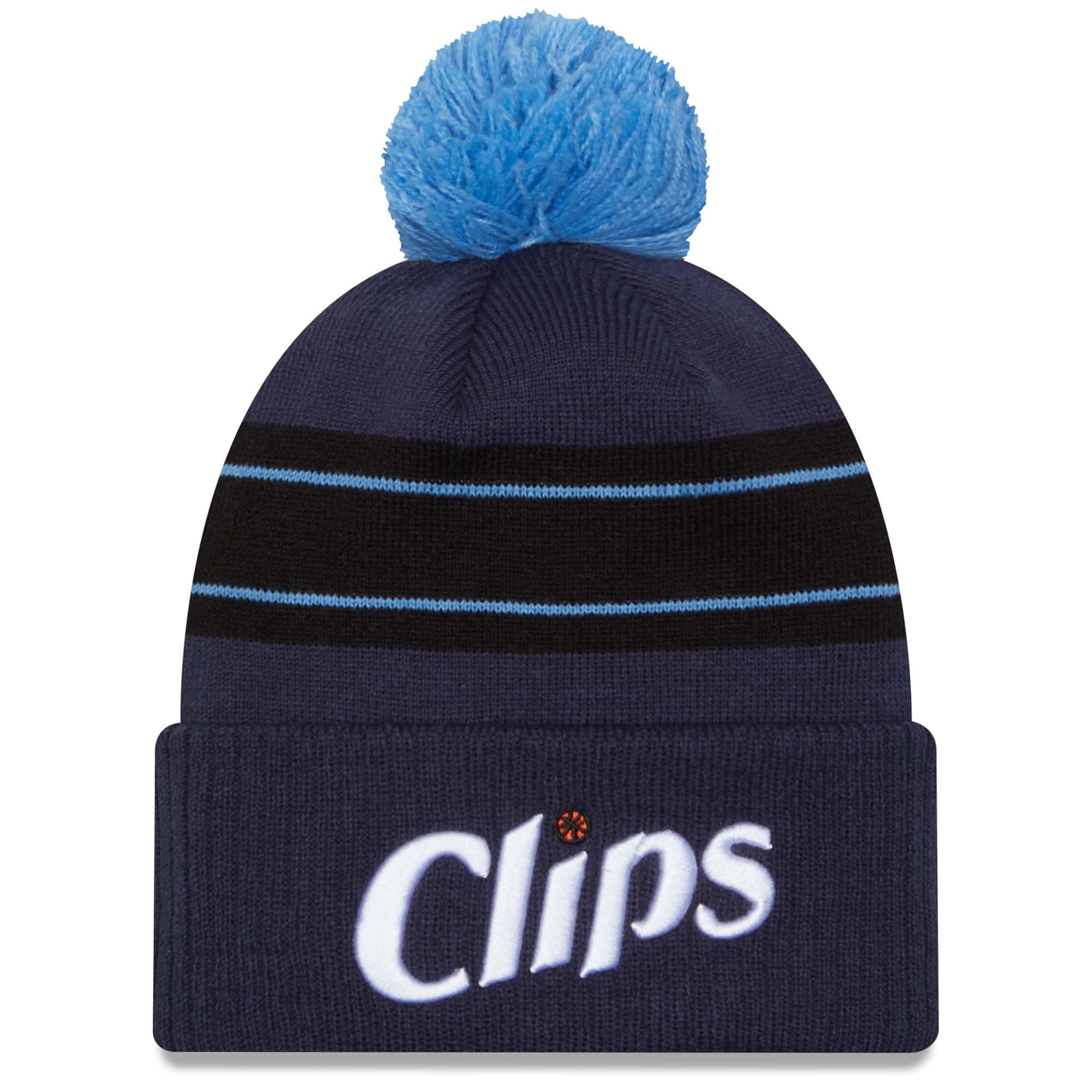 Los Angeles Clippers 2023 NBA City Edition New Era Knit Hat