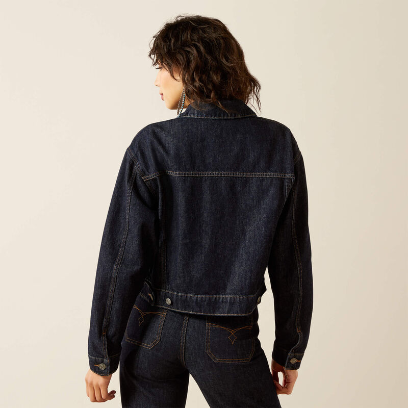 Western Utility Denim Jacket