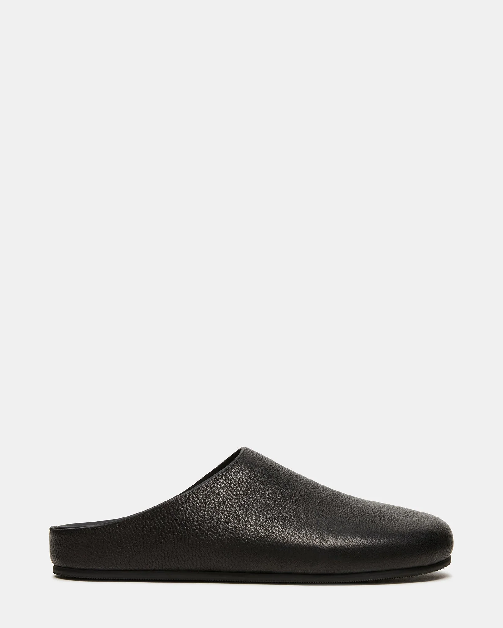 Fern Black Leather