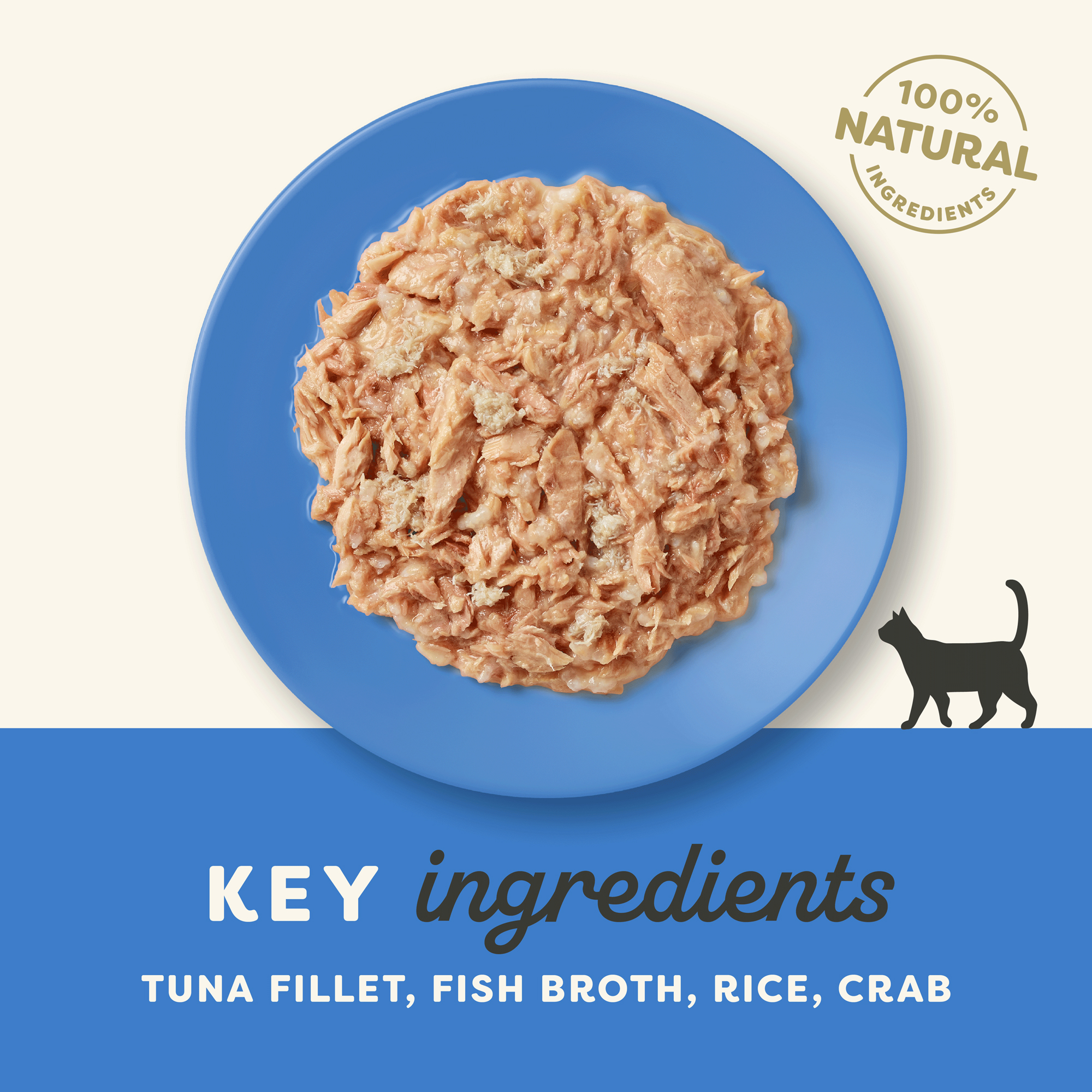 Applaws Cat Food - Tuna Fillet & Crab Pots - 10x 60g