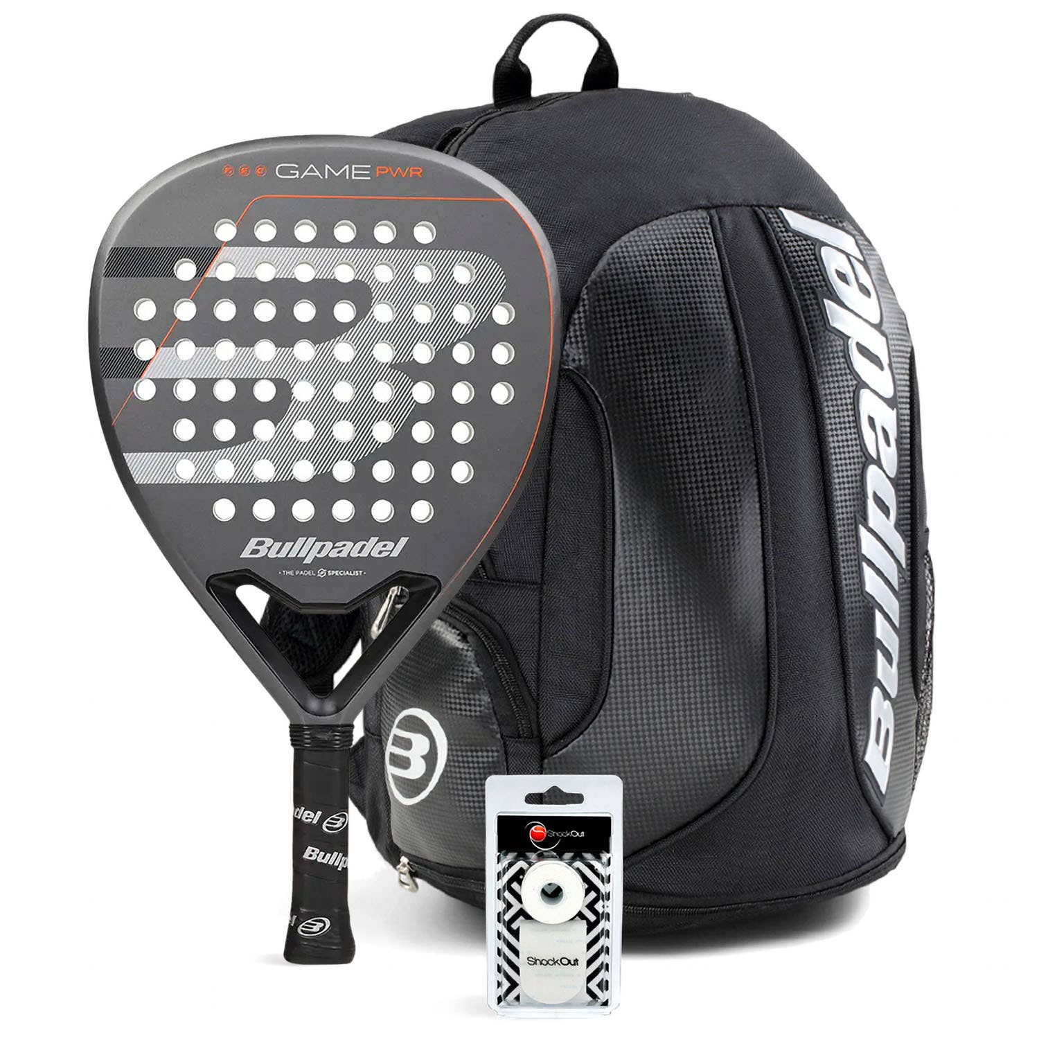 PACK BULLPADEL GAME POWER GREY BAG AVANT