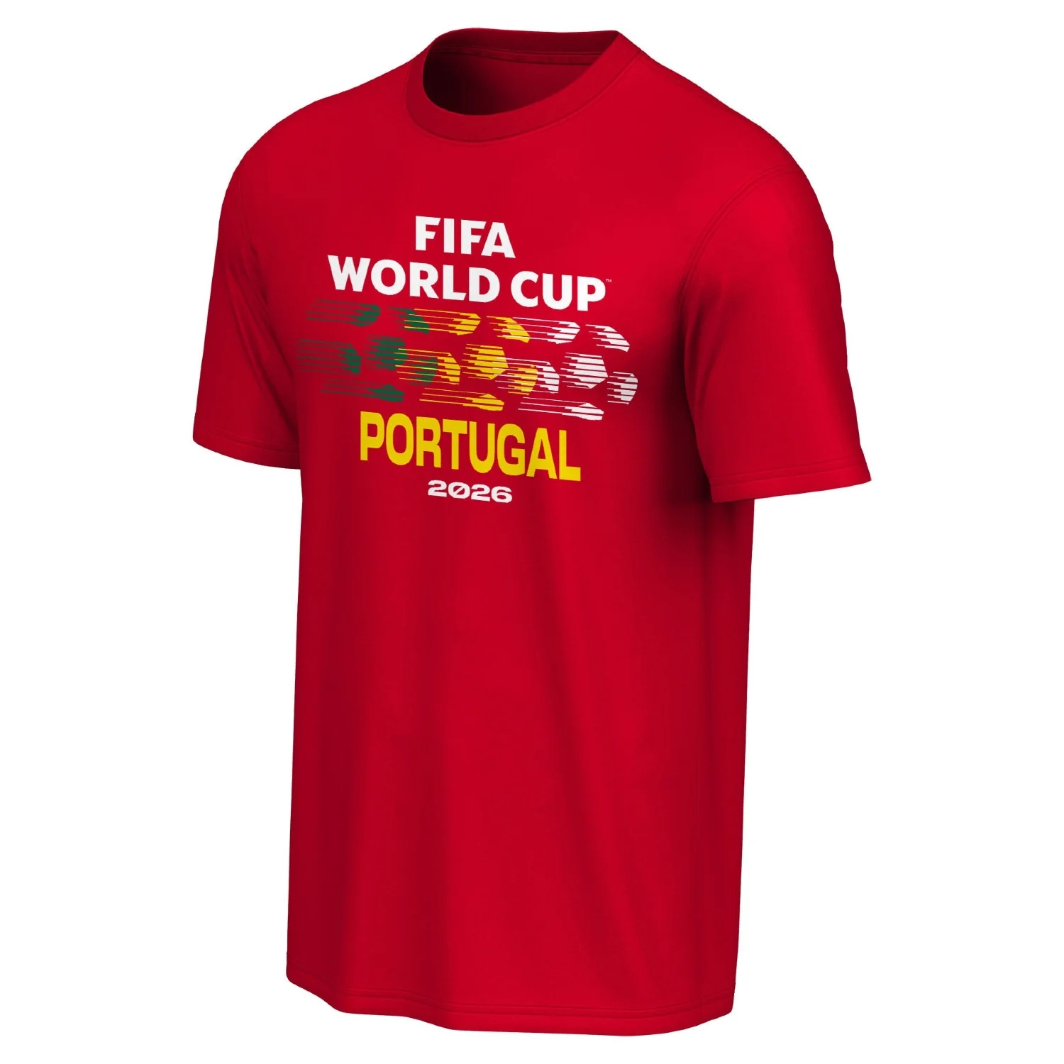 2026 Soccer Fan Collection Portugal Ball Graphic T-Shirt - Unisex