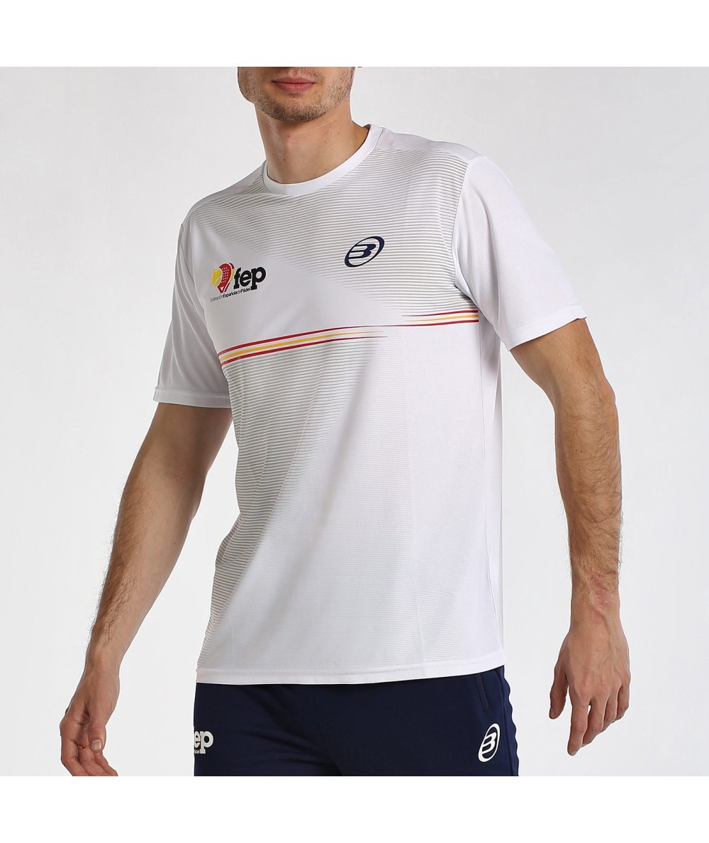 T-SHIRT BULLPADEL FANG WHITE
