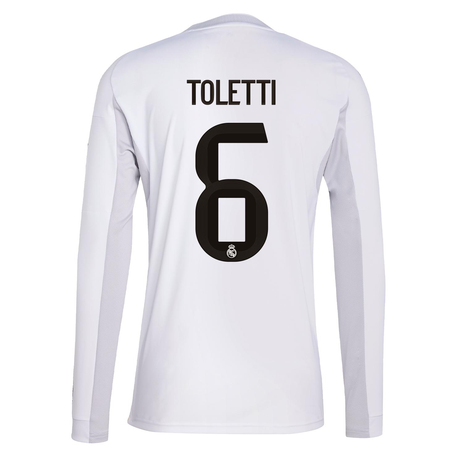 Mens Home Long Sleeve Shirt 25/26 White