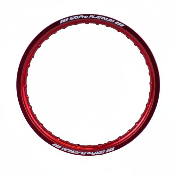 SM Pro 19 X 1.85 32 hole PLATINIUM Universal rim - RedRef: Smp0017 / Smr820332Br