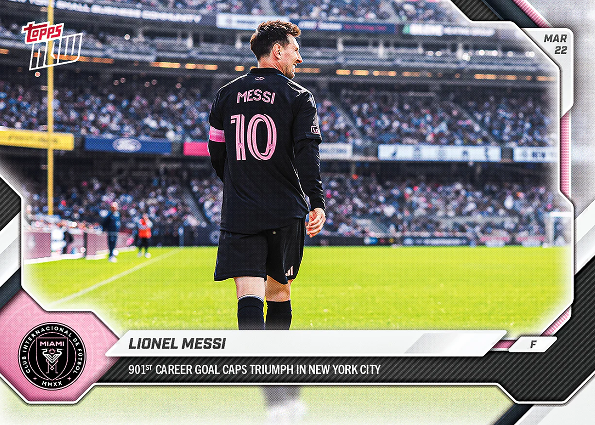 Lionel Messi - 2026 MLS Topps NOW® - Card 18 - PR: 4819