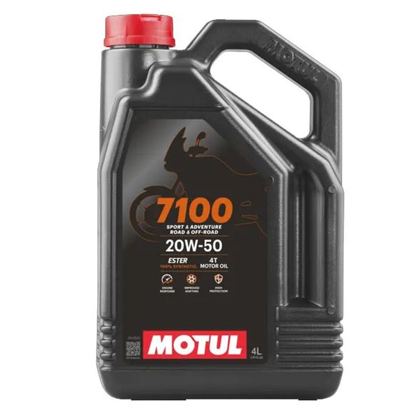 Motul 7100 Engine Oil 20W50 4L UniversalRef: MOT0024 / 104104