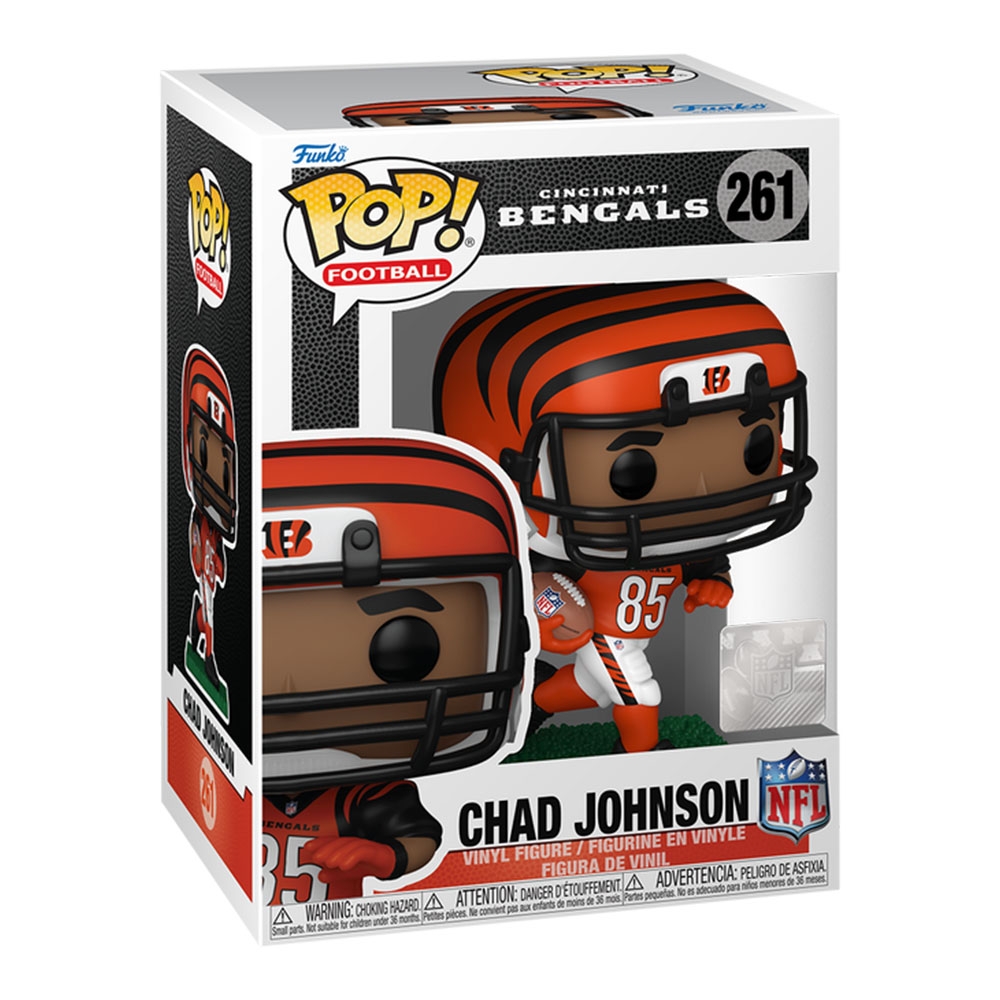 Funko POP! #261 Chad Johnson Cincinnati Bengals Vinyl NFL Figure