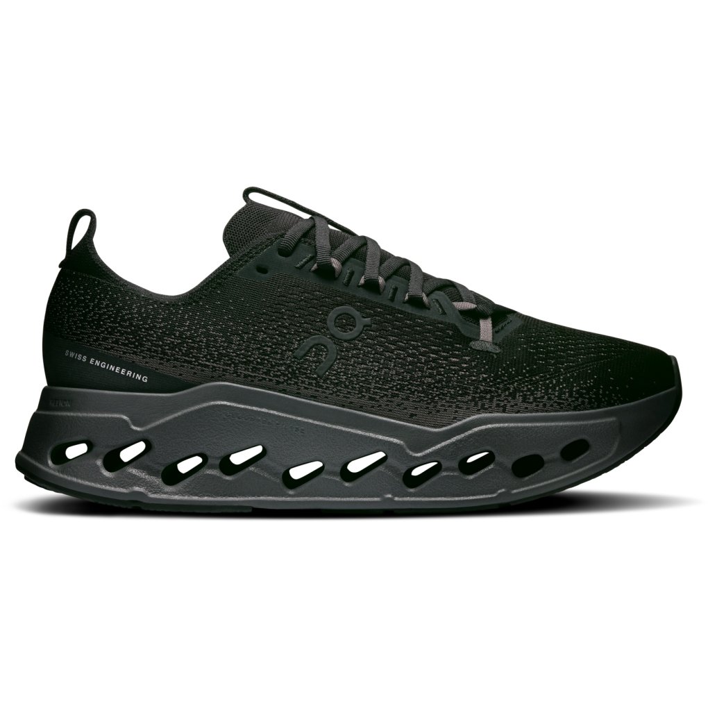 On Cloudsurfer Max Running Shoes Men - Wide - Black | Eclipse
