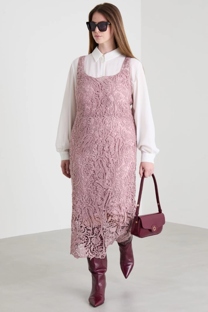 Lace dress - LIGHT PINK