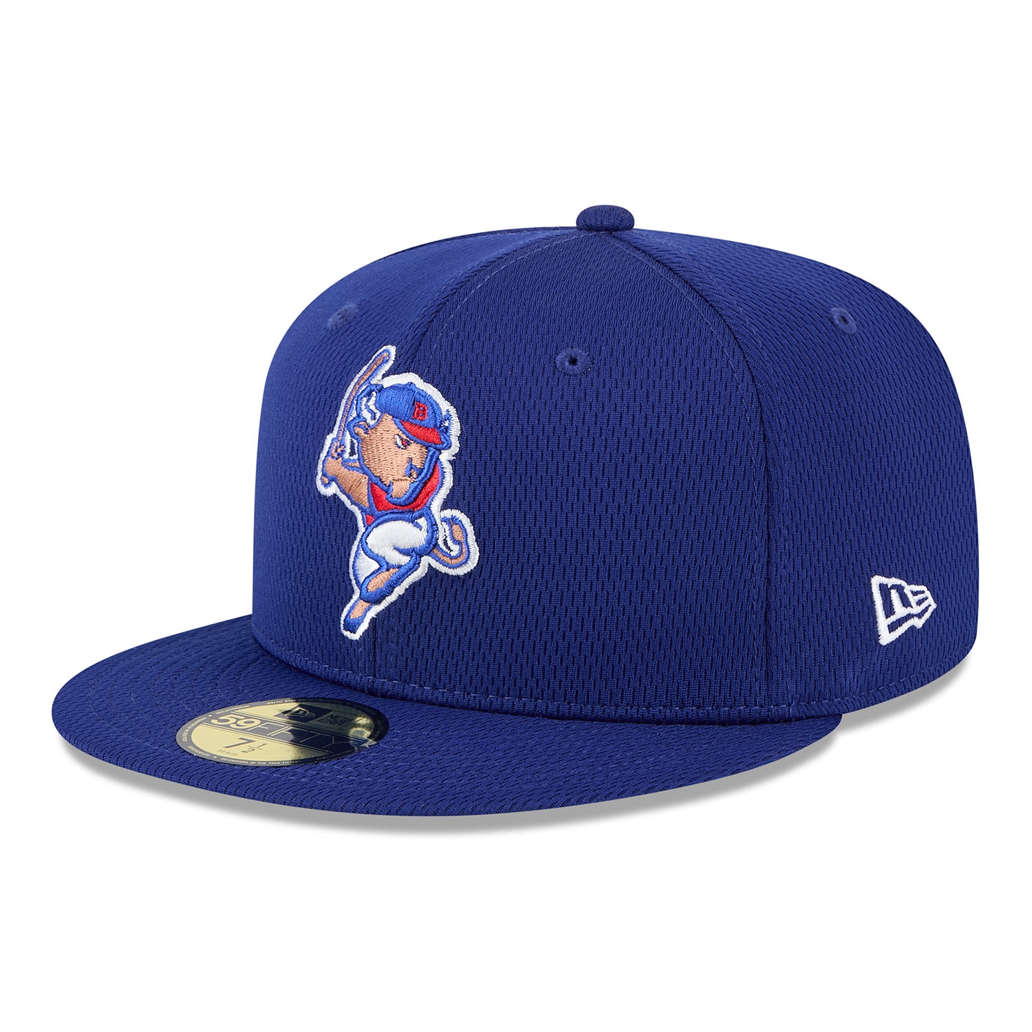 Buffalo Bisons MiLB Batting Practice Authentic 59FIFTY Fitted Cap Blue