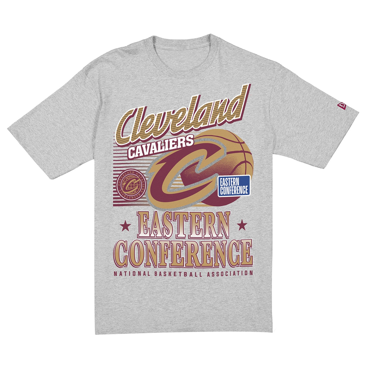 Cleveland Cavaliers Sport Classics Oversized NBA T-Shirt Gray