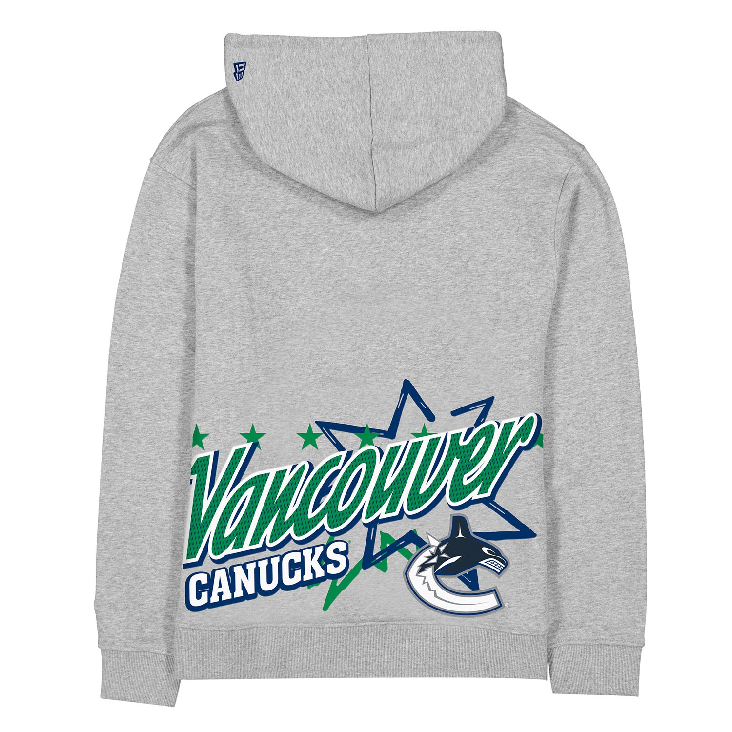Vancouver Canucks Sport Classics Oversized NHL Hoodie Gray