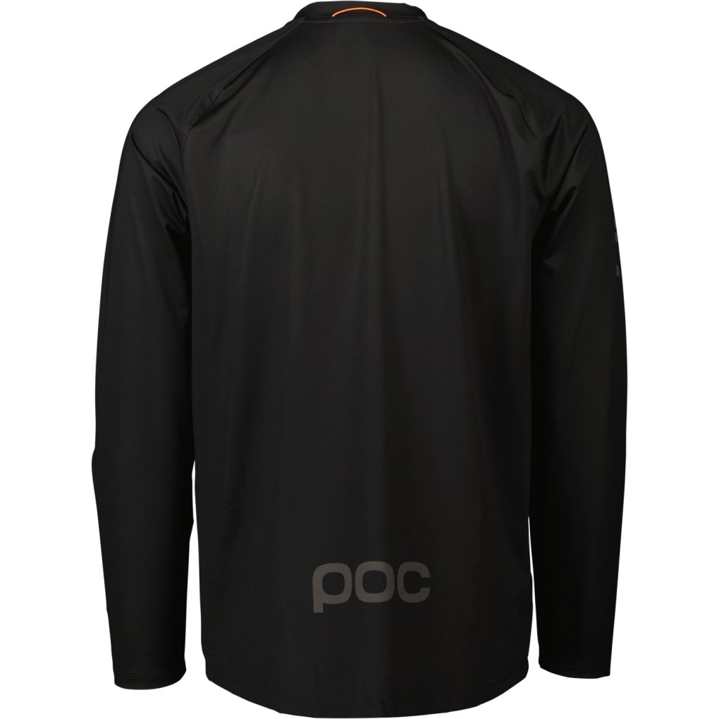 POC Essential MTB Longsleeve Jersey Men - 1002 Uranium Black