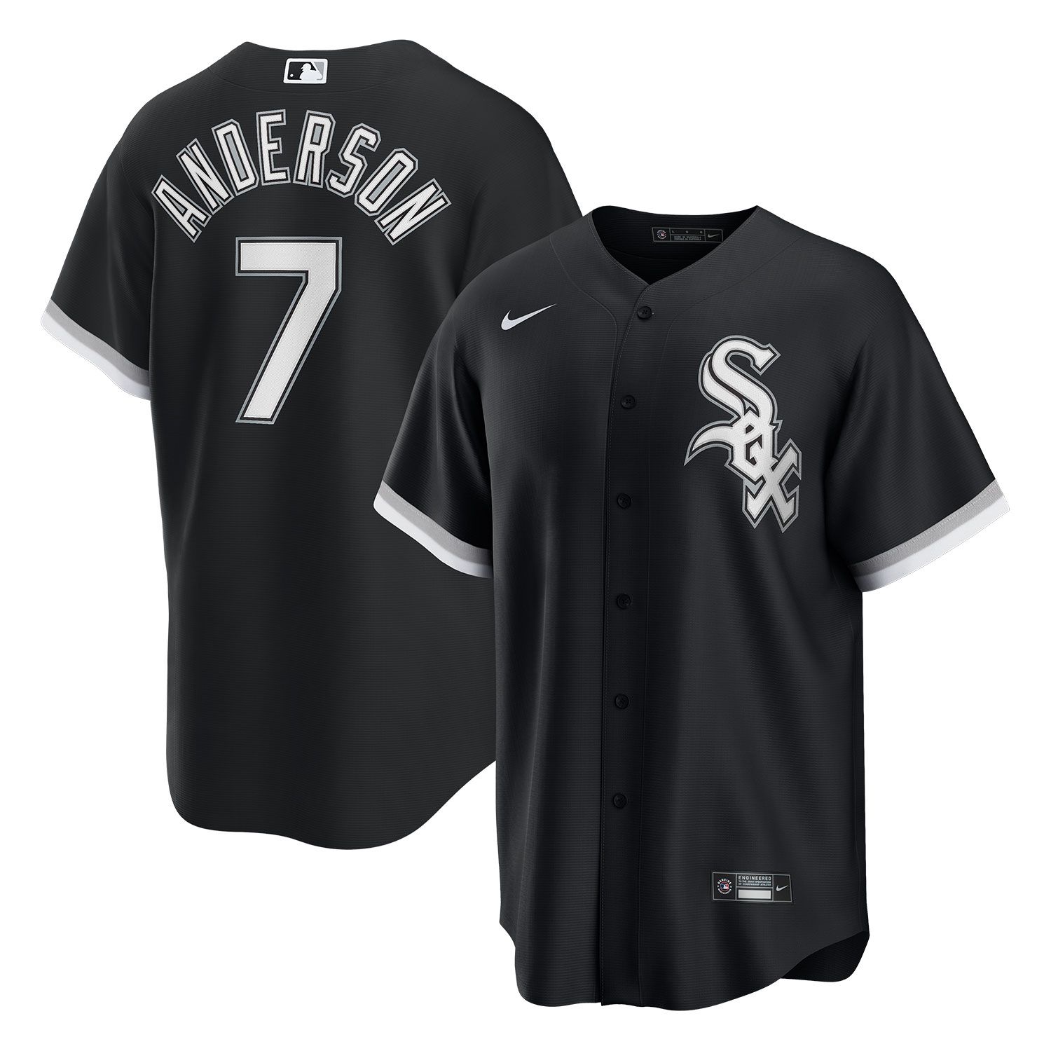 Tim Anderson #7 Chicago White Sox Nike MLB Jersey Black