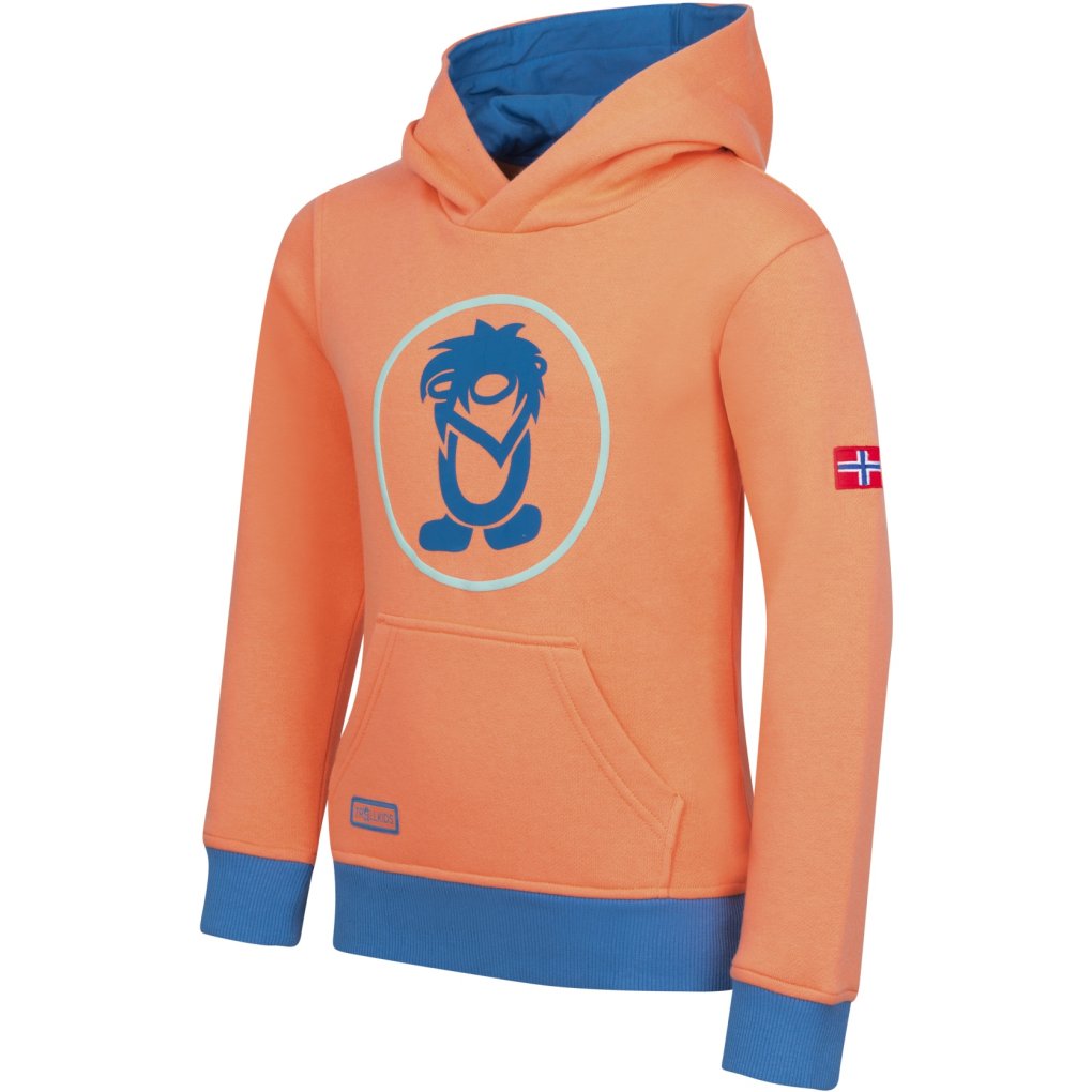Trollkids Troll Sweater Kids - Coral Haze/Cornflower