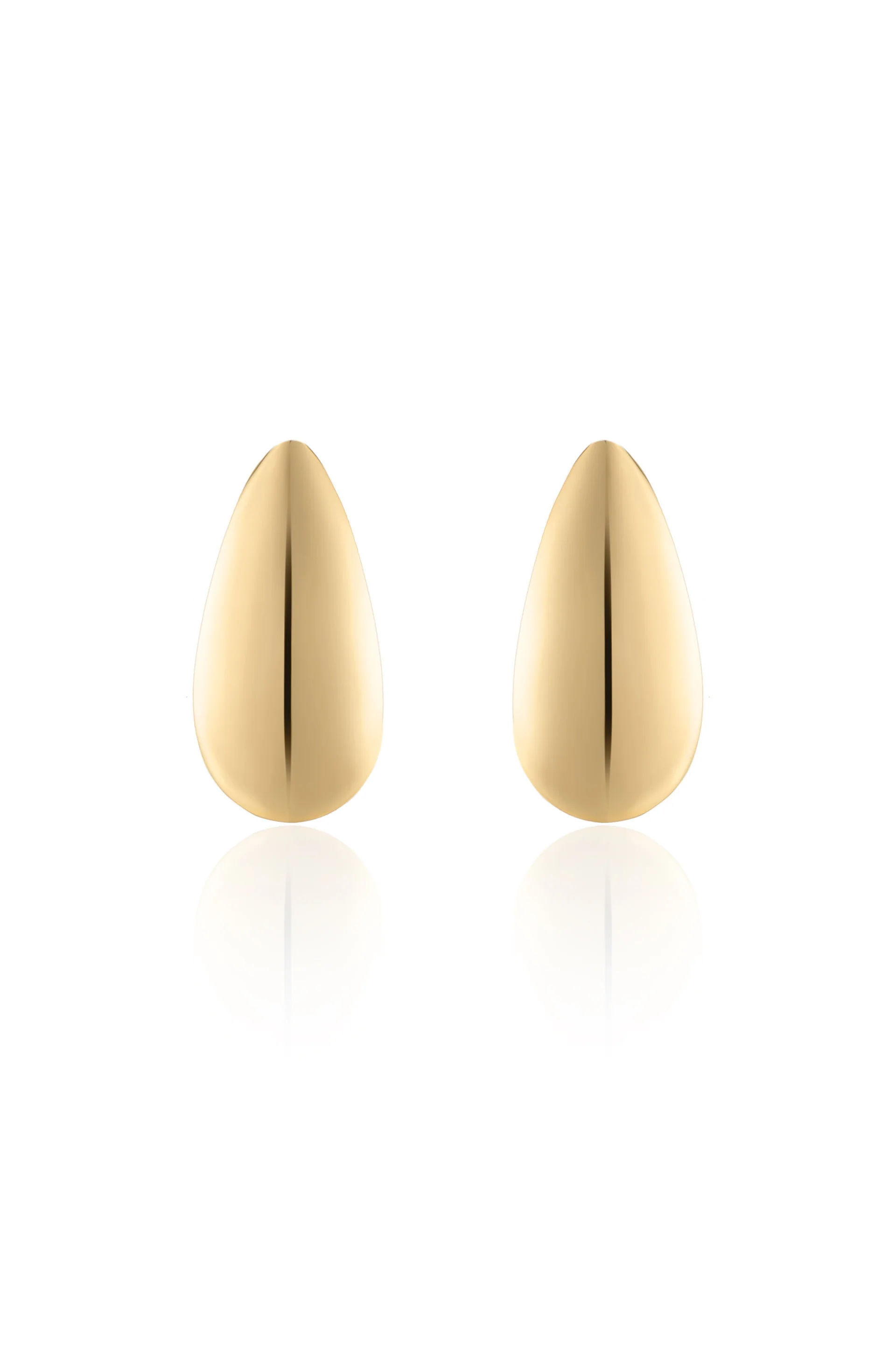 Golden Teardrop Earrings