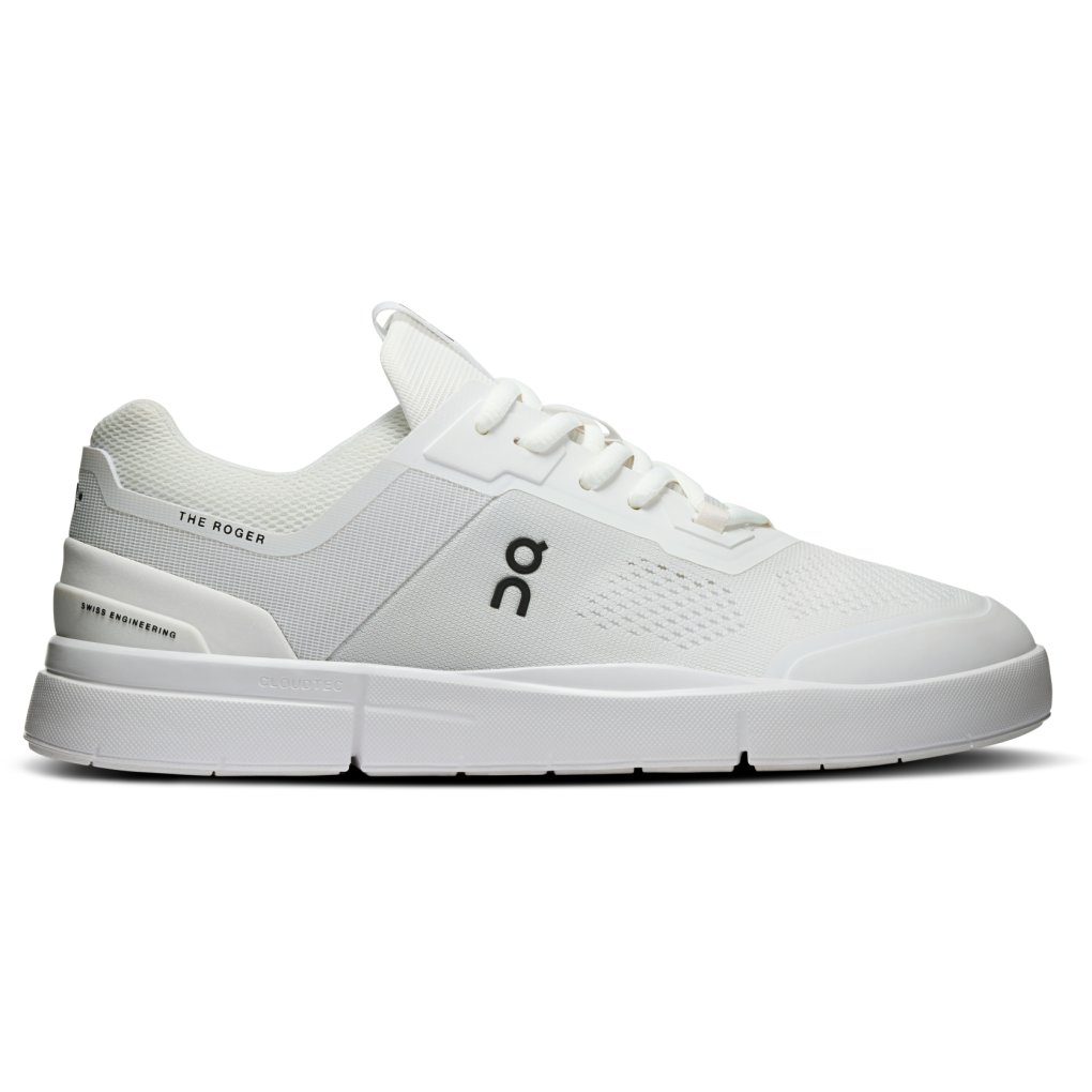 On The Roger Spin Sneaker Women - White | Black