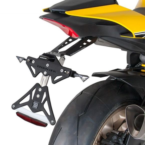 Barracuda Black License Plate Holder - BlackRef: Bar0266 / Yp1104/15