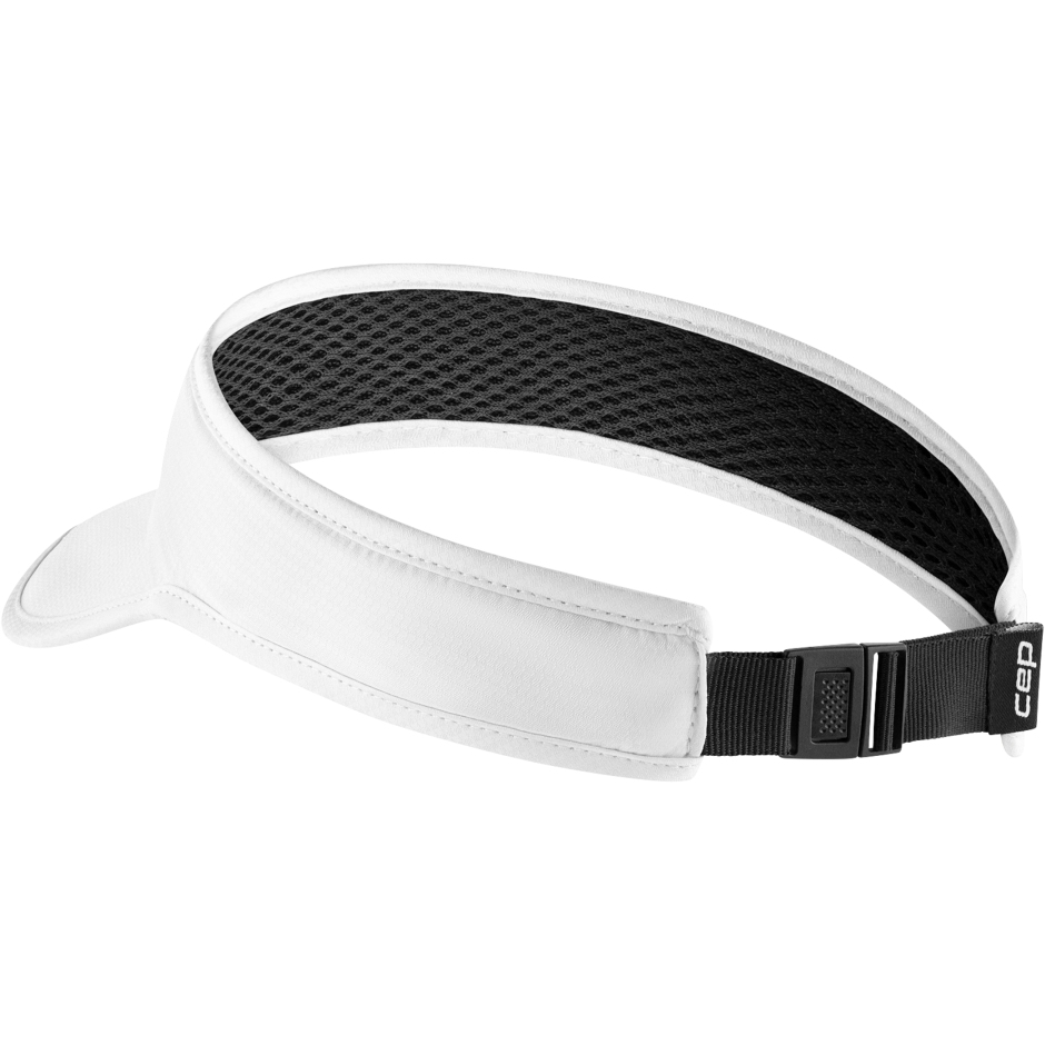 CEP Core Run Foldable Visor - white