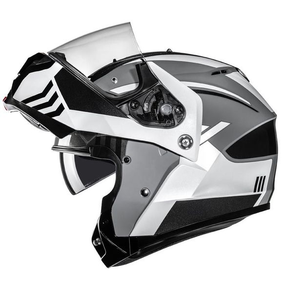 HJC C91N modular helmet - KAON - Black / WhiteRef: HJ1294