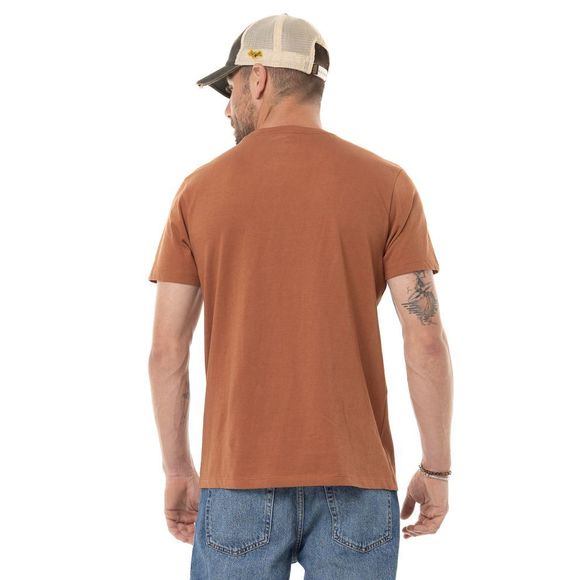 Short sleeve t -shirt Von Dutch RACER - orangeRef: VDH0353