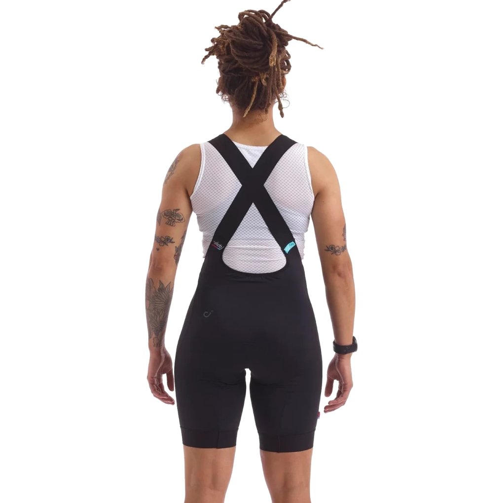 Velocio Signature Bib Shorts Women - Black