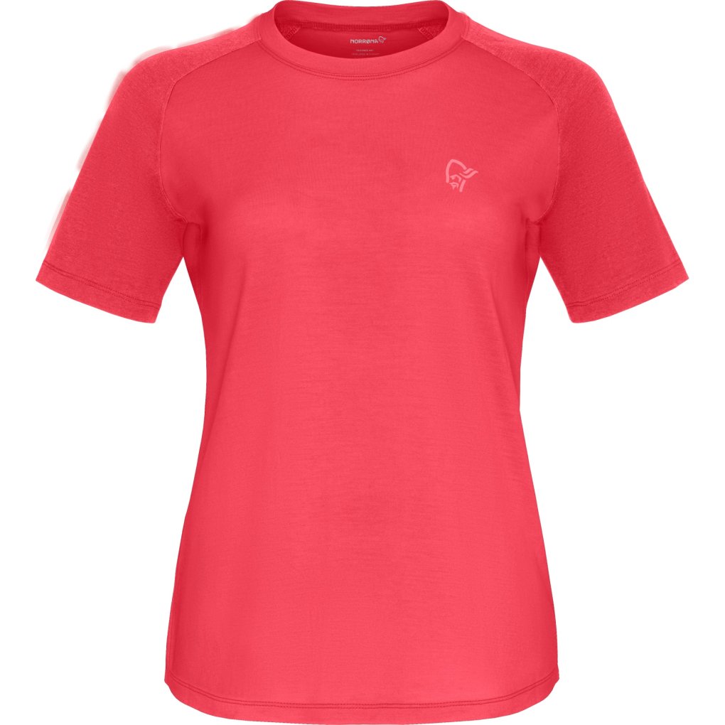 Norrona femund pureUll T-shirt Women - Watermelon
