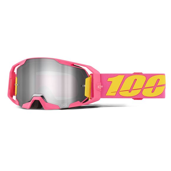 100% ARMATIC SNAKPAK cross mask - Mirror Silver screen 2026 - PinkRef: CE1598 / 50060-10017
