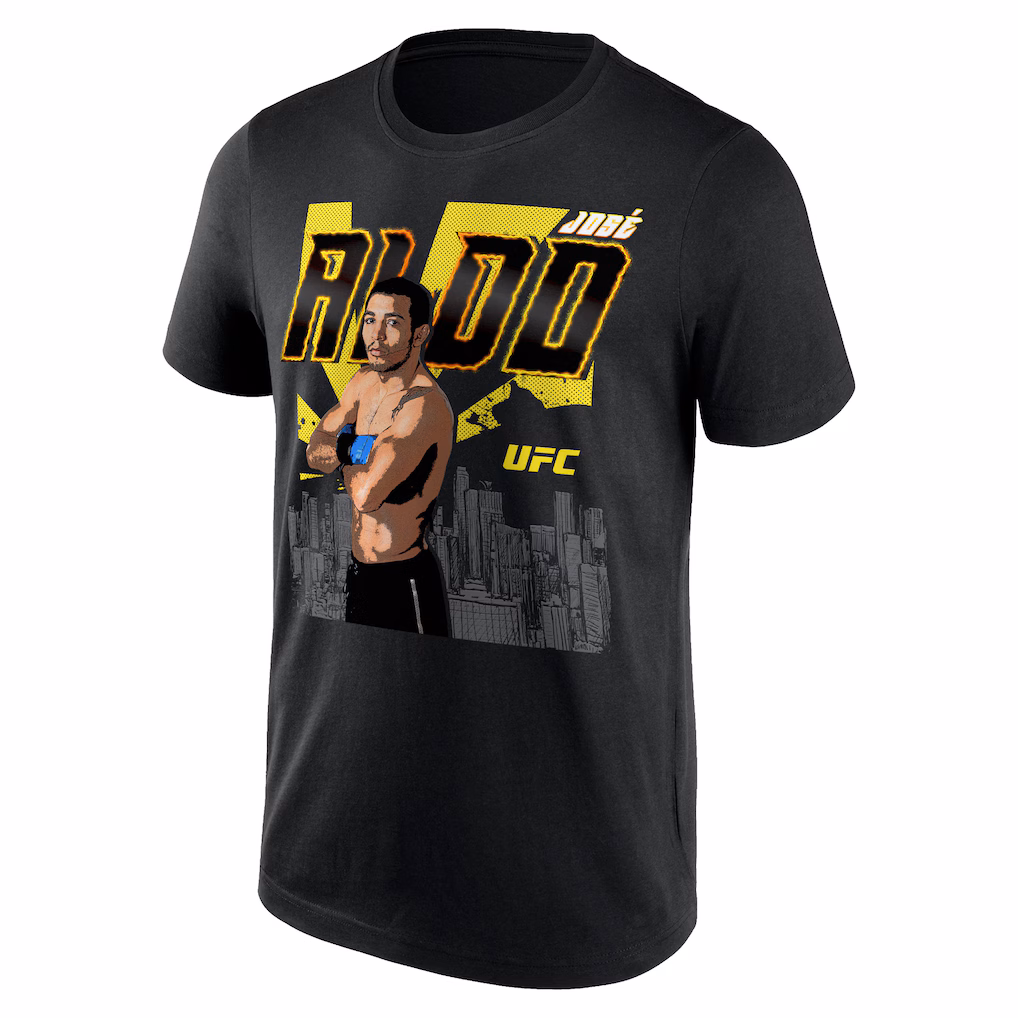 UFC Jose Aldo Comic Book T-Shirt - Black - Mens