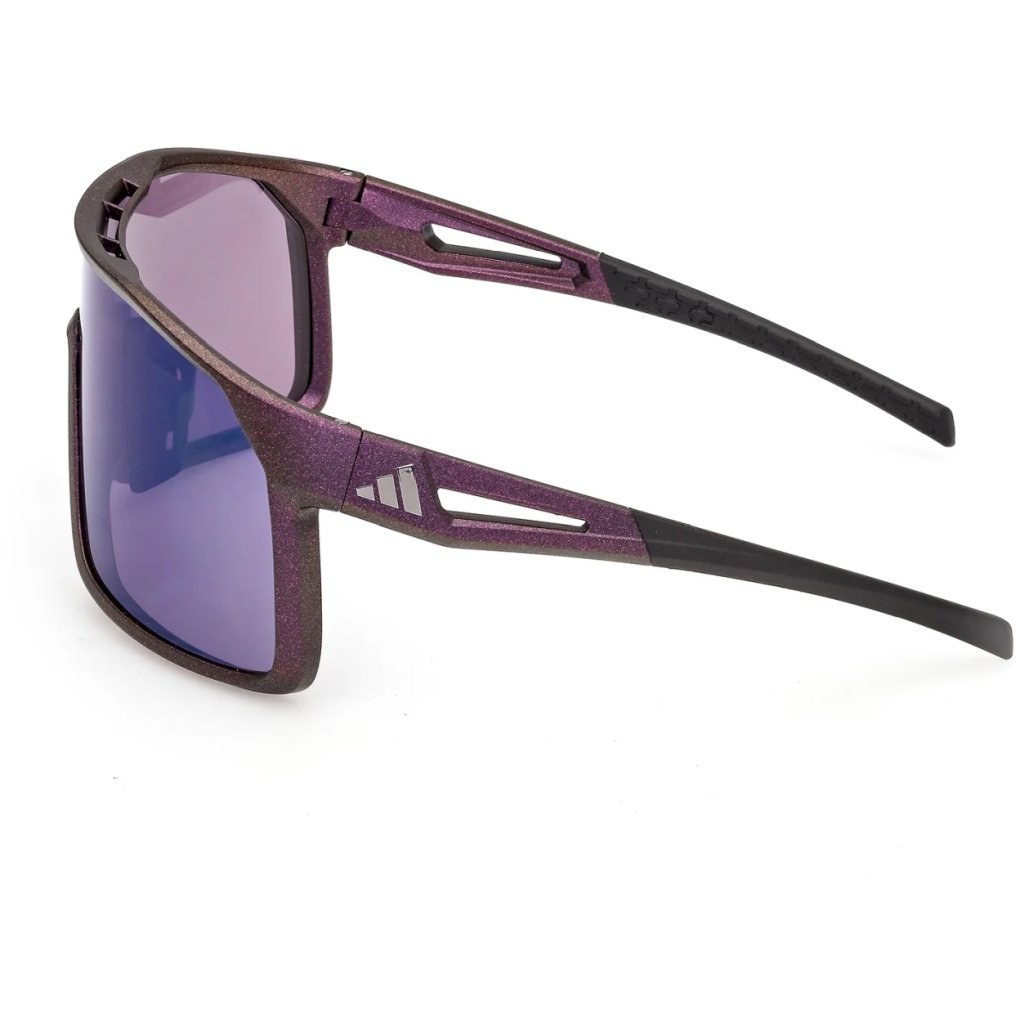 adidas Alkator SP0124 Glasses - Matte Violet / Contrast Mirror Violet