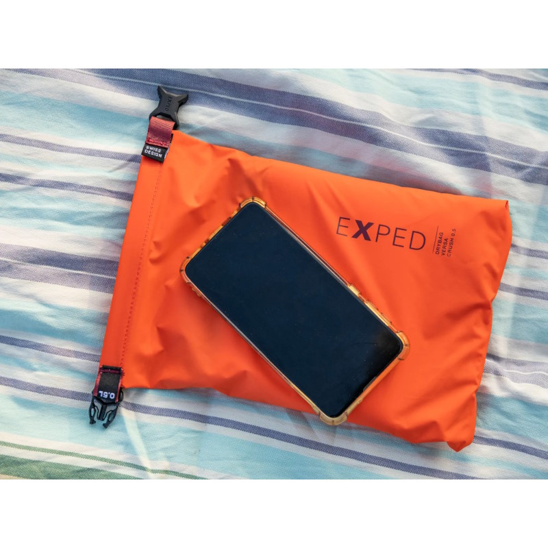 Exped Drybag Versa Crush - 0.5 L - flame