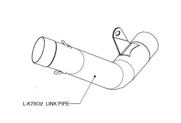 Akrapovic Header Connection TubeRef: SA00437A / 18120273