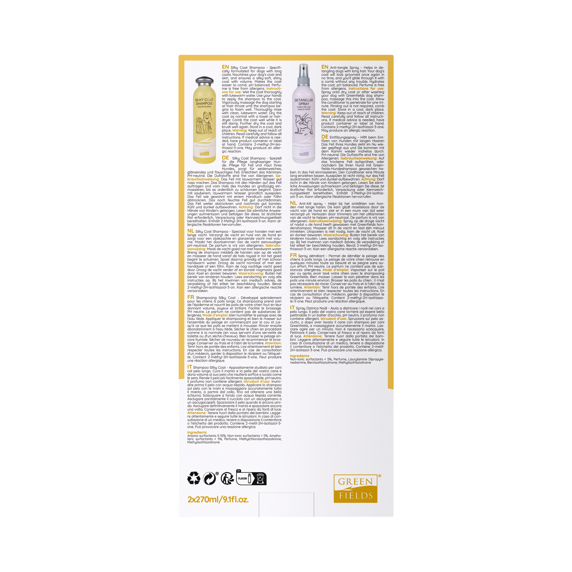 Greenfields Yorkshire Terrier Care Set