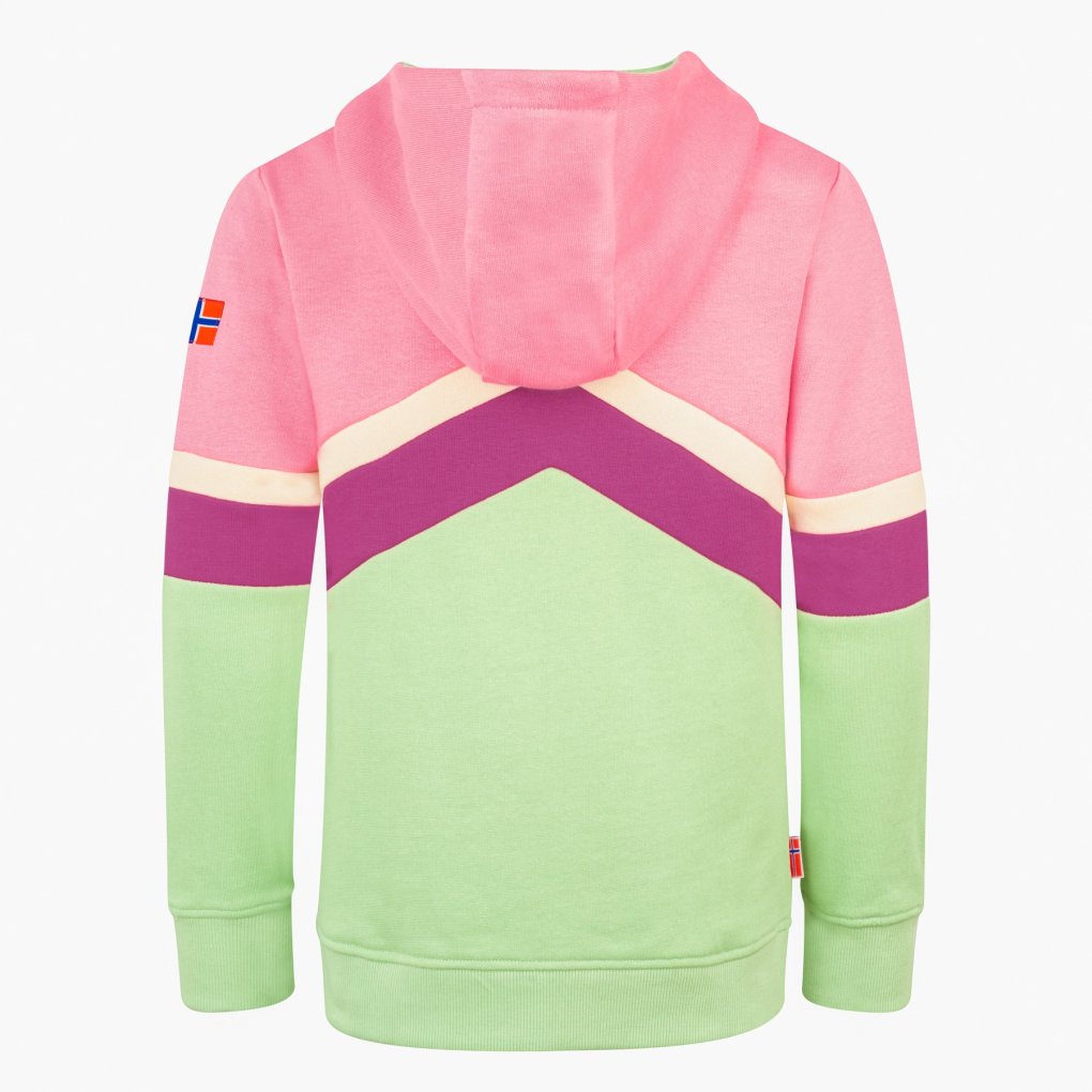 Trollkids Flekkefjord Jacket Girls - Candy Pink/Fresh Berry