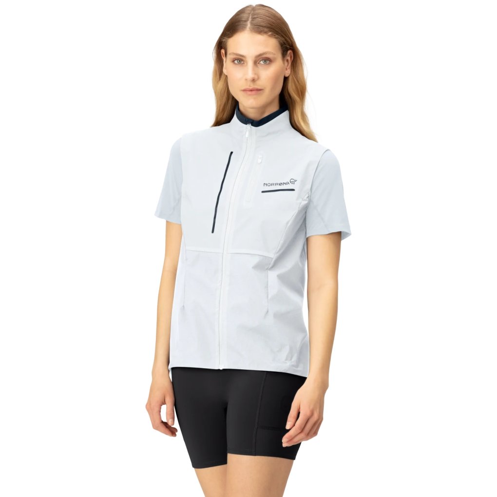 Norrona senja aero90 Vest Women - Snow White