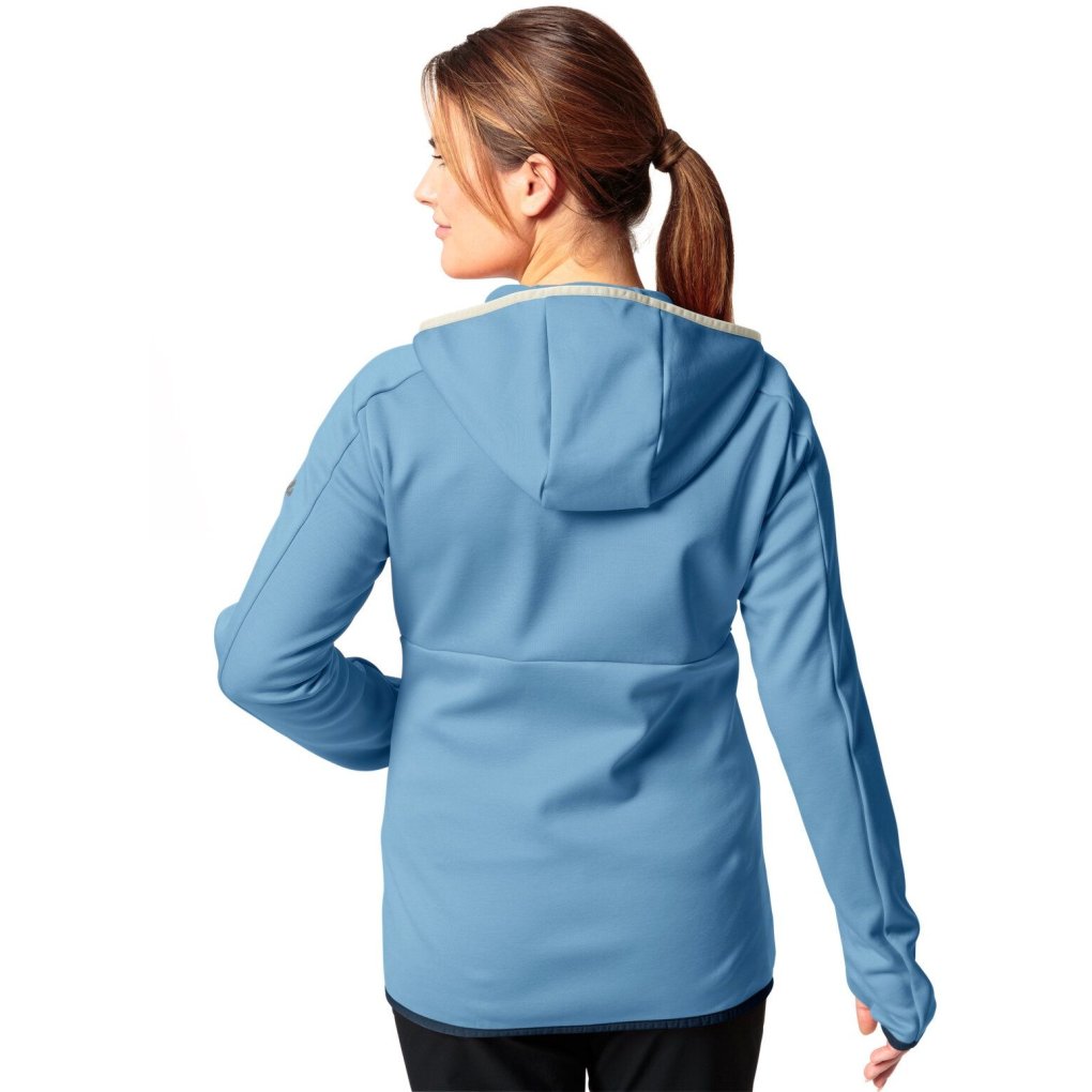 Vaude Valsorda Fleece Hoody Women - pastel blue